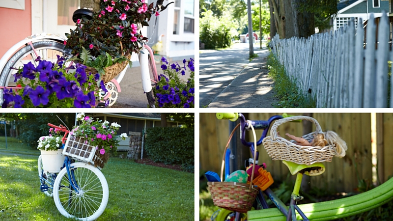 GROWING FLOWERS WITH SPIN: UPCYCLED BICYCLE GARDENS