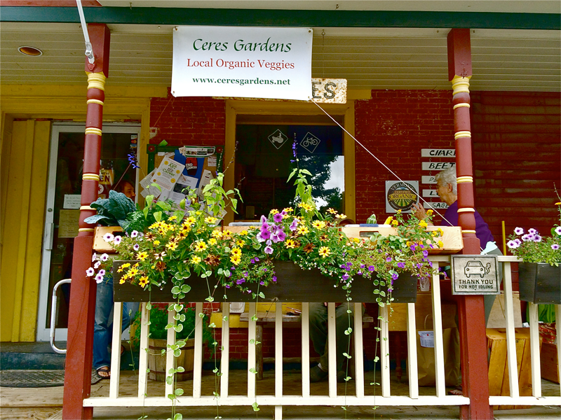 Ceres Garden Farm Stand at the Old Brick Store, Charlotte, VT